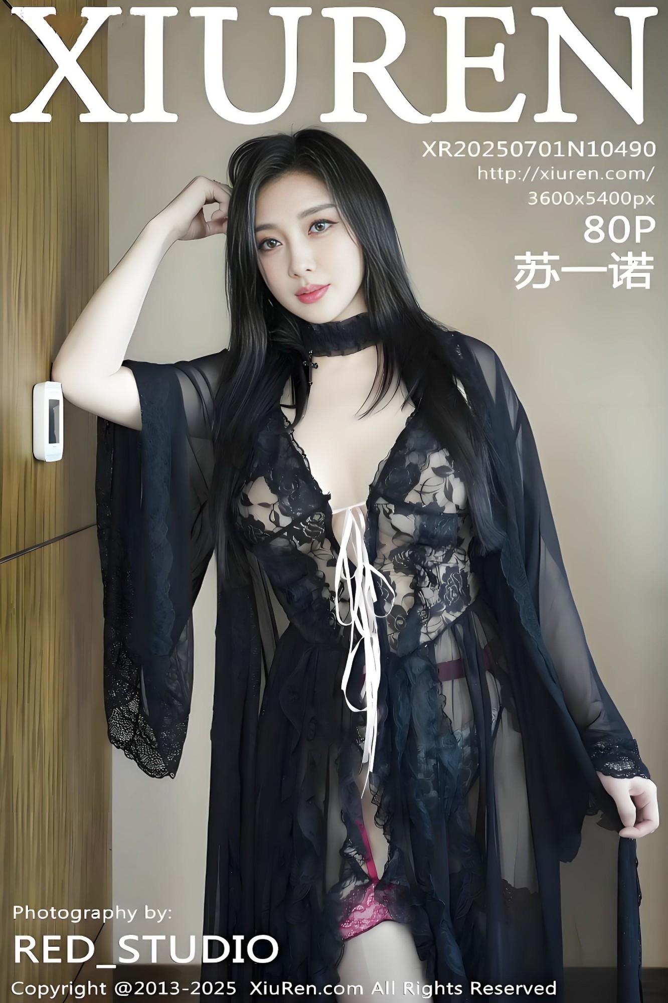 【Xiuren秀人系列】2025.07.01 No.10490 蘇一諾 完整版無水印寫真【81P】