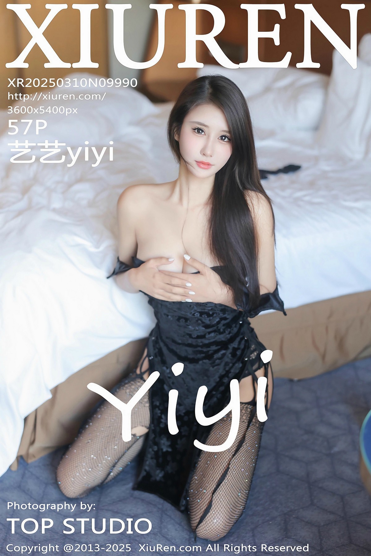 【XiuRen秀人網】2025.03.10 Vol.9990 藝藝yiyi 黑絲美腿 完整版無水印寫真【57P】