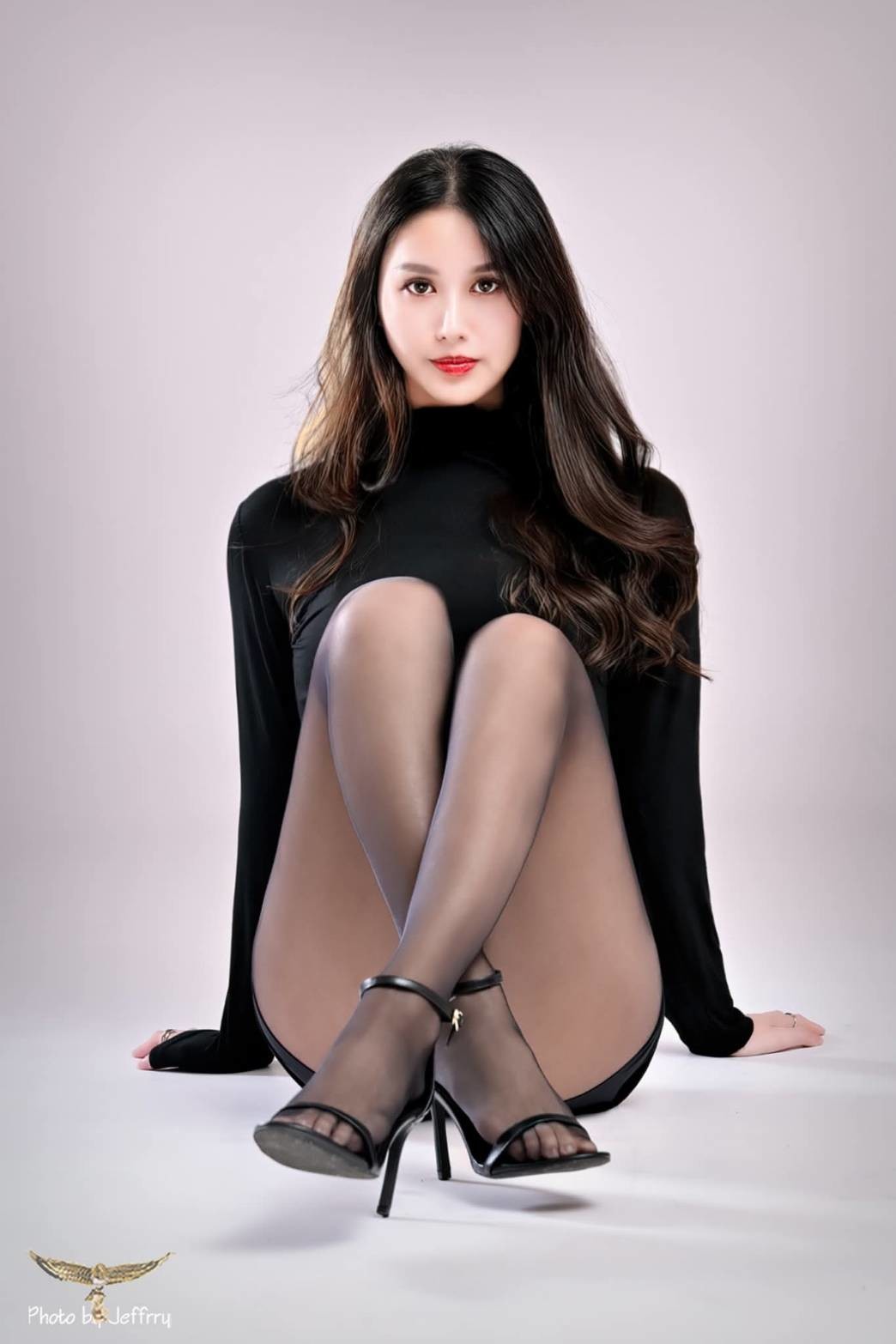 美腿黑絲襪