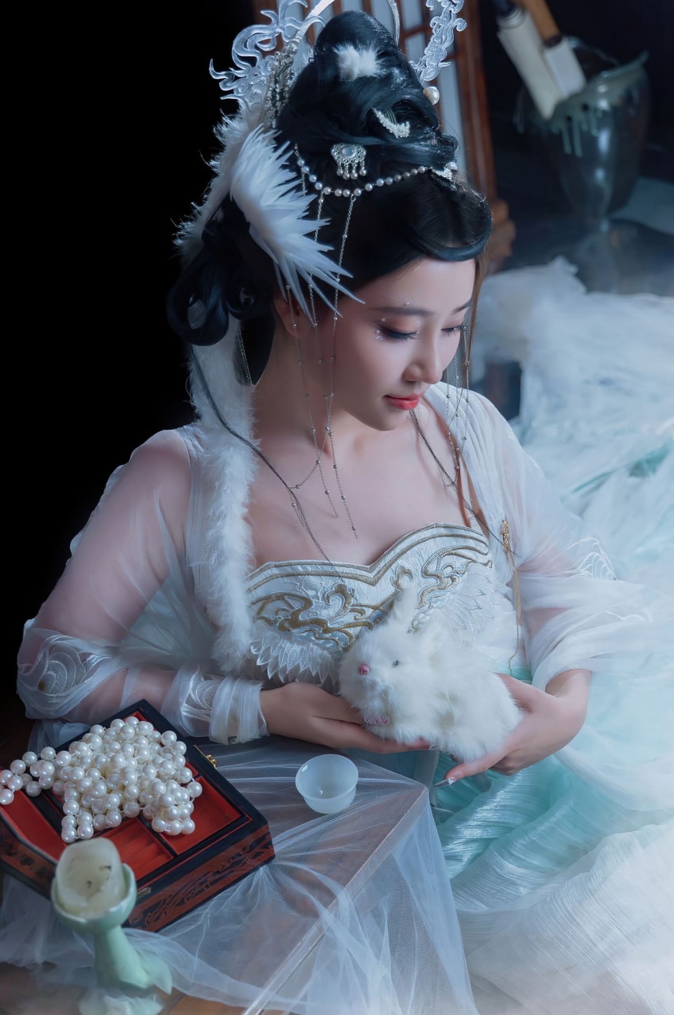 【國模人體】年年《嫦娥仙子》 (49P)