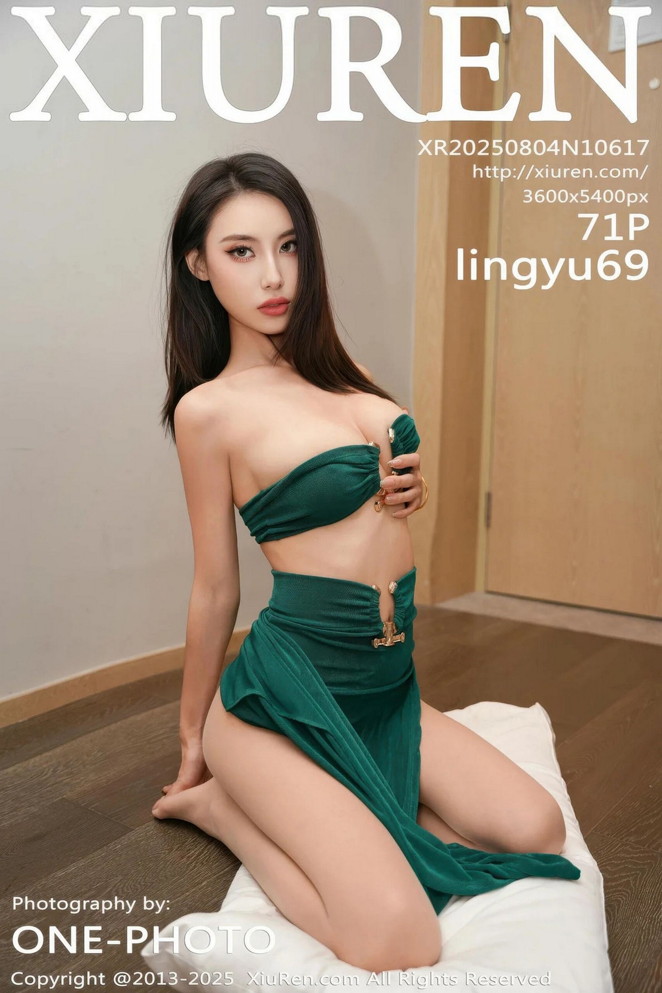 【Xiuren秀人系列】2025.08.04 No.10617 lingyu69 完整版無水印寫真【72P】